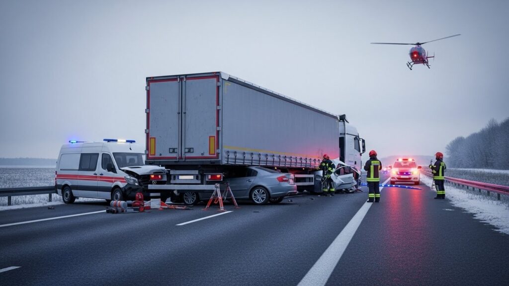Accident Grave RN2 Mitry-Mory : 3 Blessés Critiques