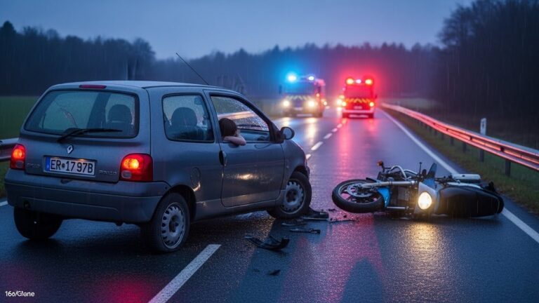 Accident Mortel à Niort : Motard Tué et Femme Abandonnée