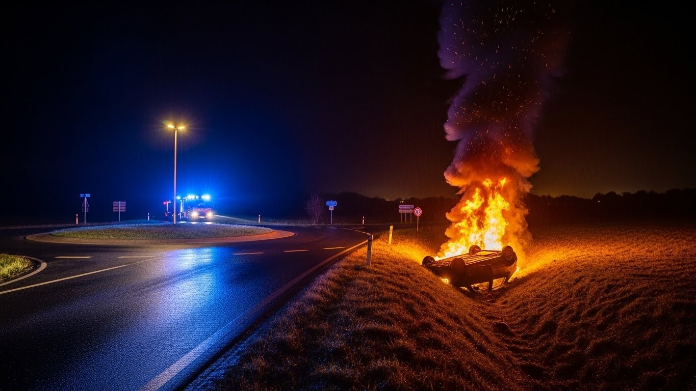 Dramatique sortie de route dans l’Ain : quatre jeunes Portugais résidant en Suisse perdent la vie dans un accident violent. Ce que l’on sait des circonstances et des victimes.