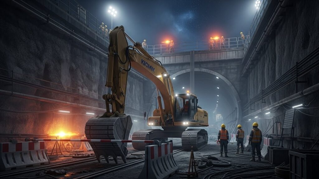 Accident Mortel sur le Chantier du Métro à Toulouse