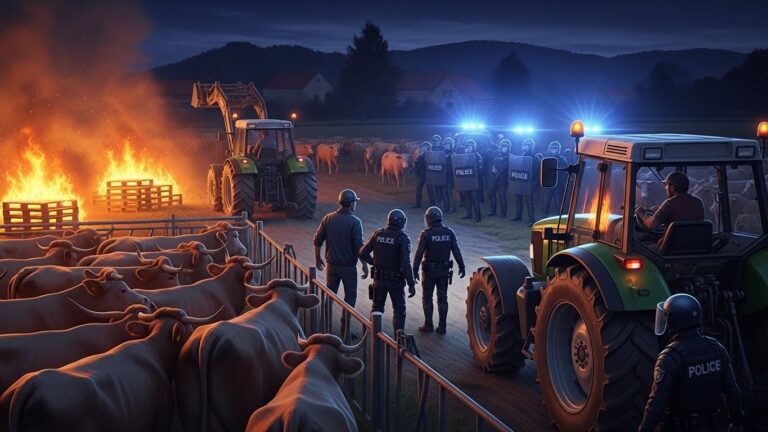 Affrontements Agriculteurs Ariège : 500 Manifestants