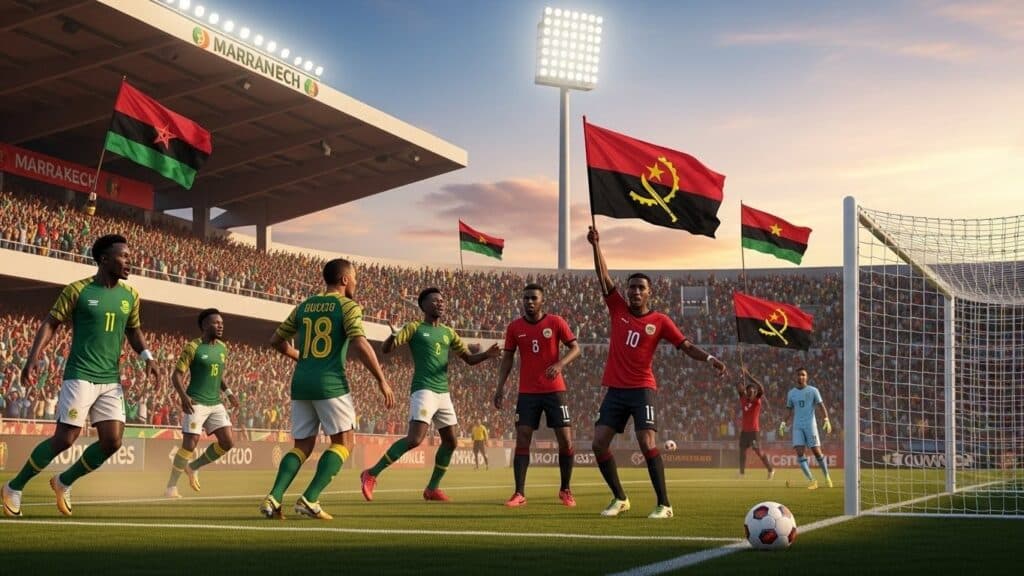 Afrique du Sud – Angola CAN 2025 : Heure et Chaîne TV du Match