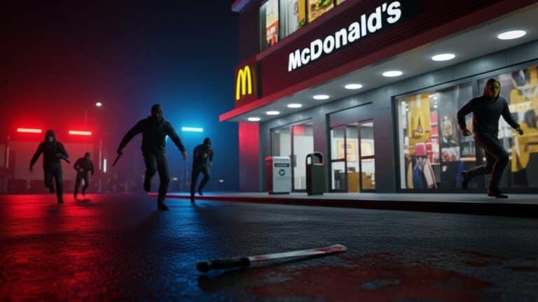 Agression Machette McDonald&rsquo;s Taverny : Jeune Blessé