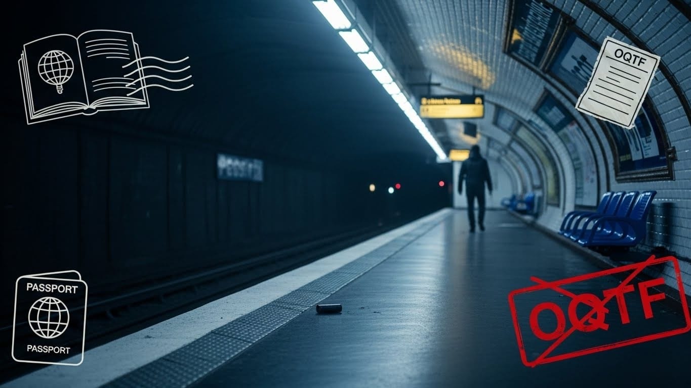 Découvrez l'incroyable erreur administrative derrière l'agression au couteau de trois femmes dans le métro parisien. L'agresseur, présenté comme étranger sous OQTF, est en réalité français. Une bévue qui interroge tout le système.