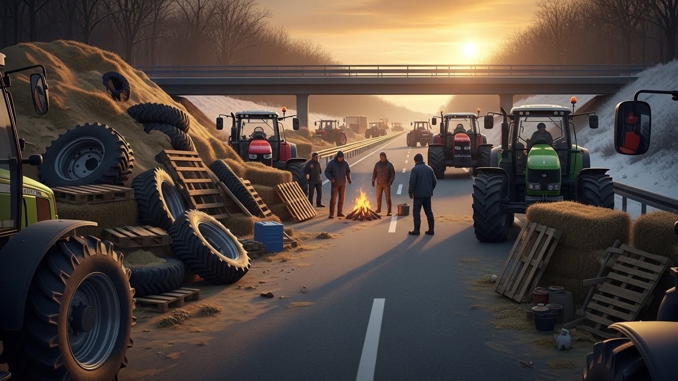 Les agriculteurs bloquent l'A63 depuis dimanche pour exiger des doses de vaccin contre la dermatose bovine. Déterminés à tenir, ils dénoncent des annonces insuffisantes. Que va-t-il se passer ? Découvrez les enjeux.