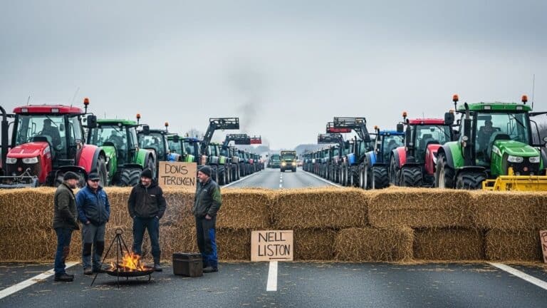 Agriculteurs Bloquent A64 : Pas de Trêve pour Noël