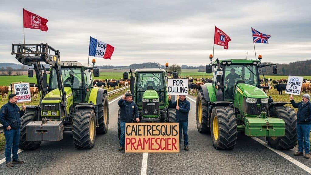 Agriculteurs en Colère : Blocages et Mobilisation Massive