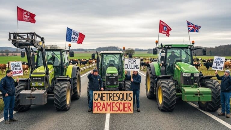 Agriculteurs en Colère : Blocages et Mobilisation Massive