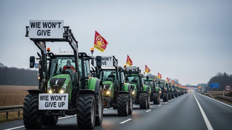 Agriculteurs en Colère : Opération Escargot en Essonne