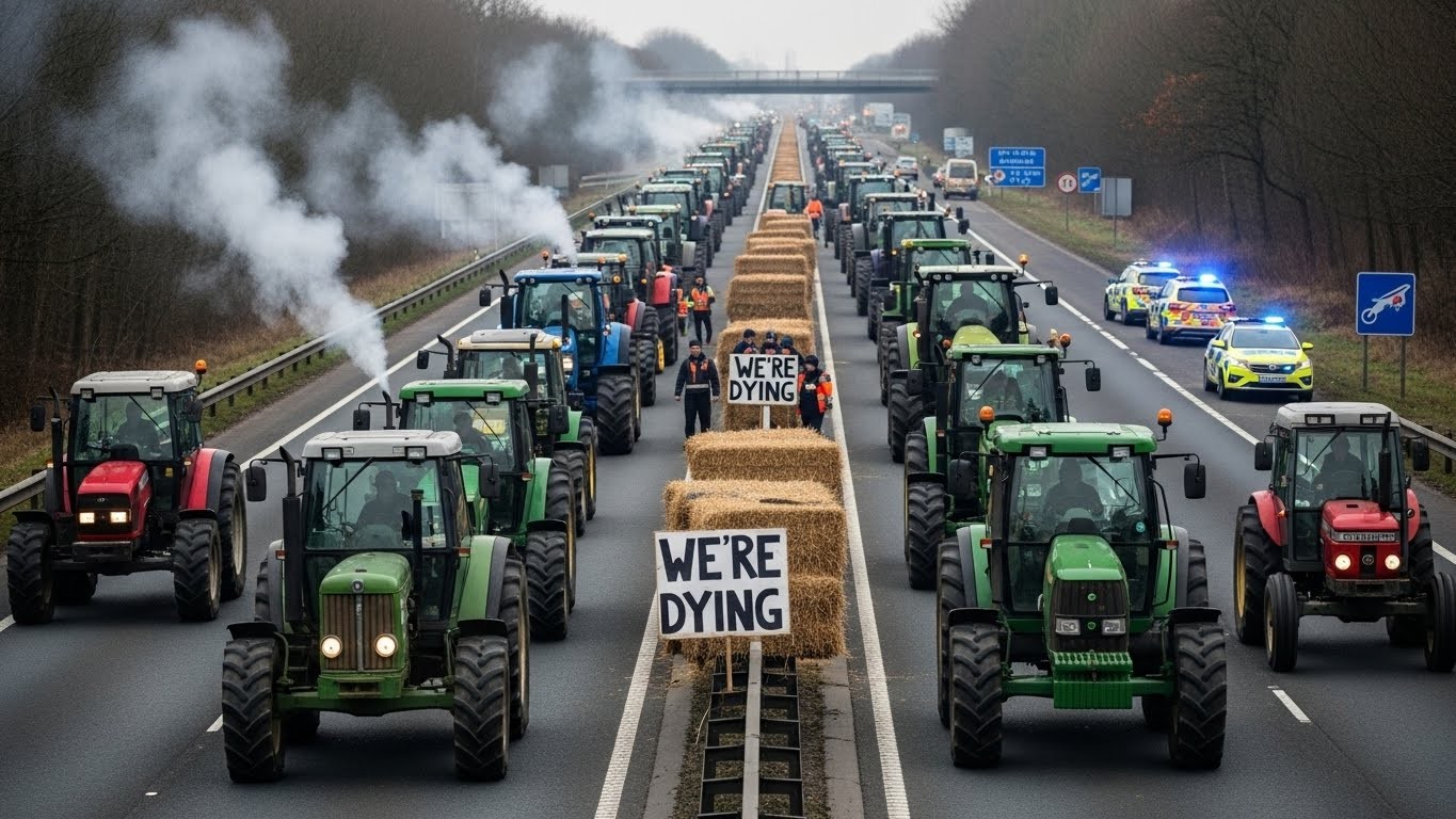 Les agriculteurs bloquent de nouveau l’A64 en Haute-Garonne pour dénoncer les abattages liés à la dermatose bovine. « On n’a pas le choix, sinon on va crever ». Décryptage complet d’une mobilisation qui reprend de plus belle.