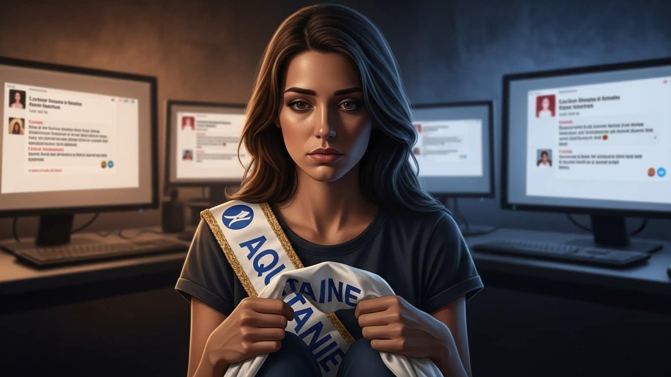 Destituée pour une vidéo polémique, l'ex-Miss Aquitaine Aïnhoa Lahitete brise le silence. Elle évoque regrets, cyberharcèlement et le prix cher payé pour une erreur. Une histoire touchante.