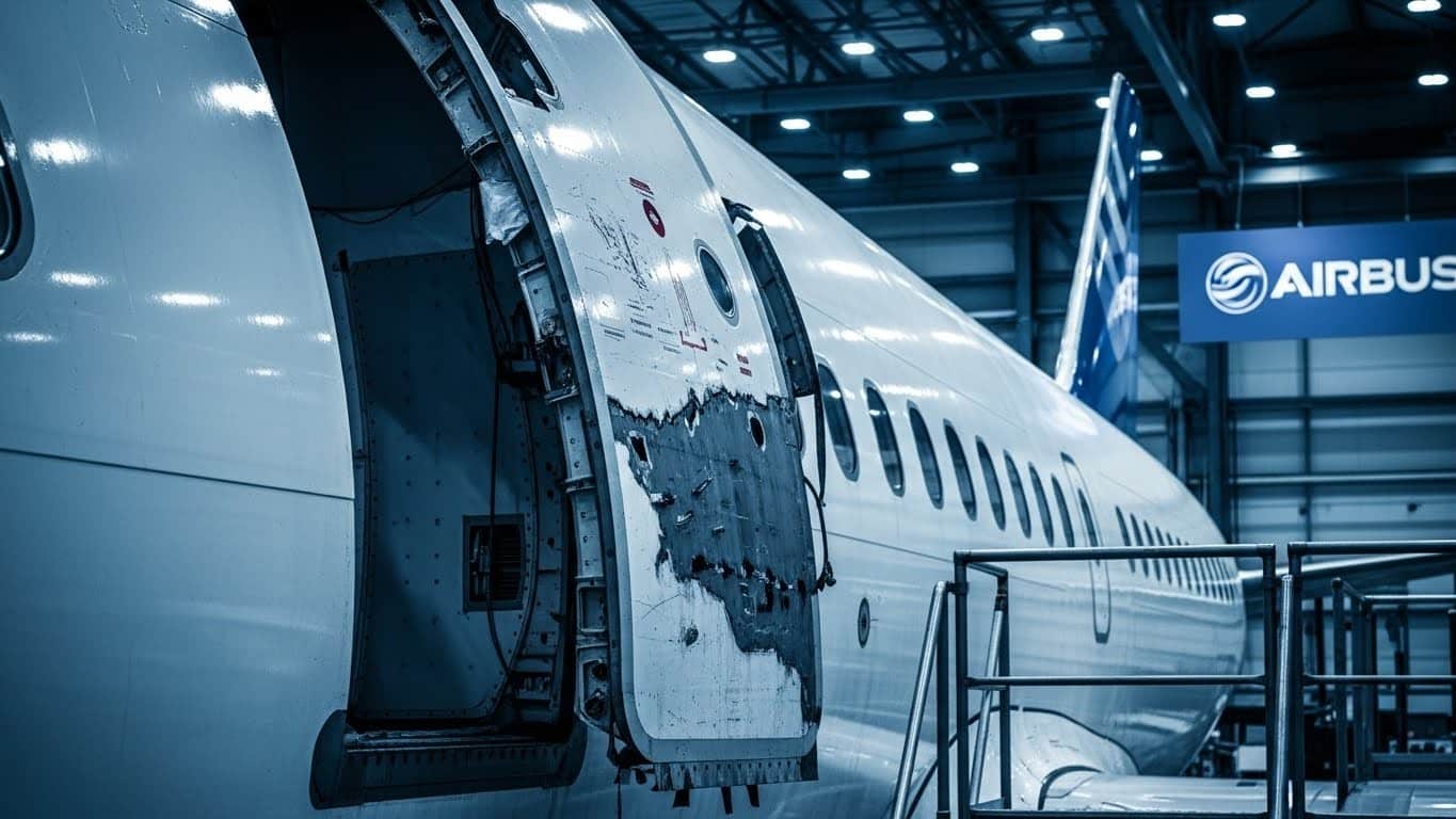 Défaut majeur chez Airbus : jusqu’à 628 A320 concernés par des panneaux métalliques défectueux. Quelles conséquences pour la sécurité et l’industrie aéronautique ? Tout ce qu’il faut savoir.