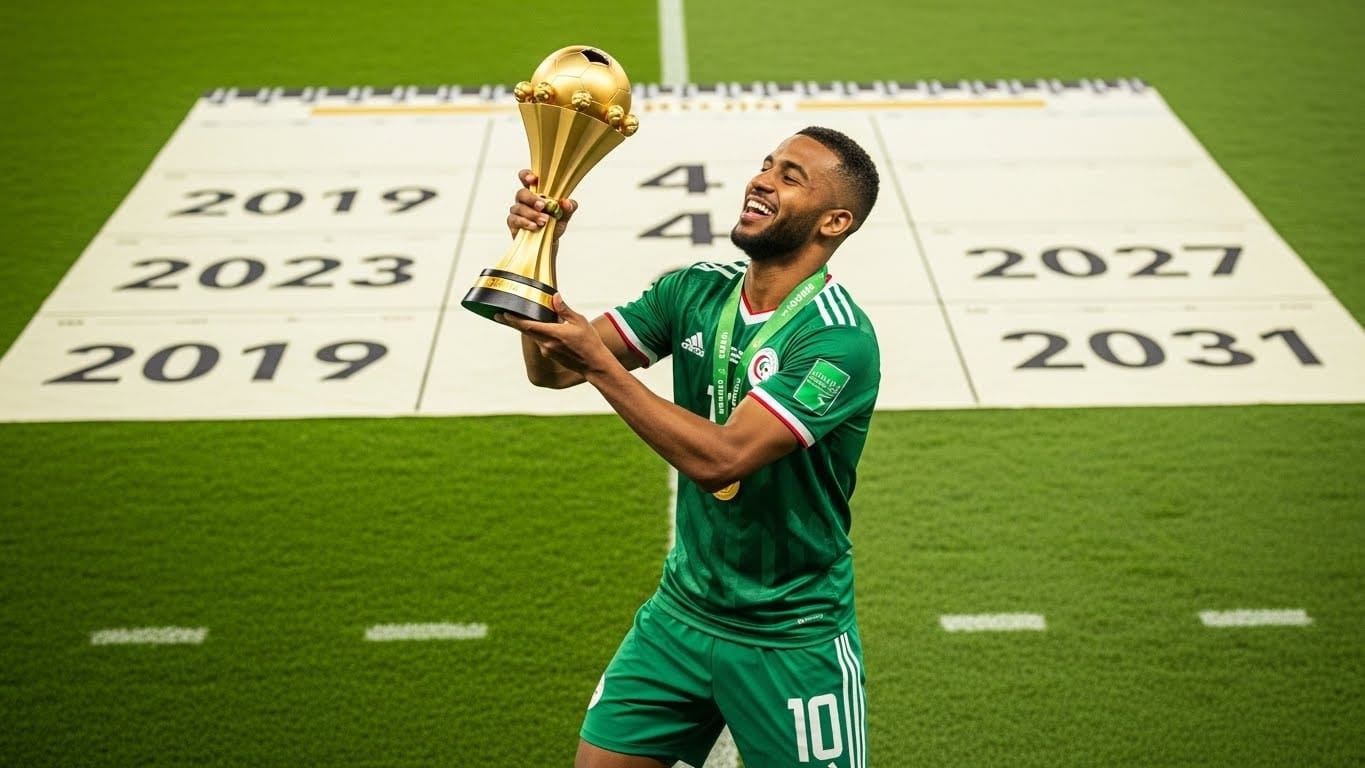 Découvrez pourquoi le défenseur algérien Aïssa Mandi soutient le passage de la CAN tous les 4 ans. Un changement qui pourrait révolutionner le football africain et ravir joueurs comme supporters.
