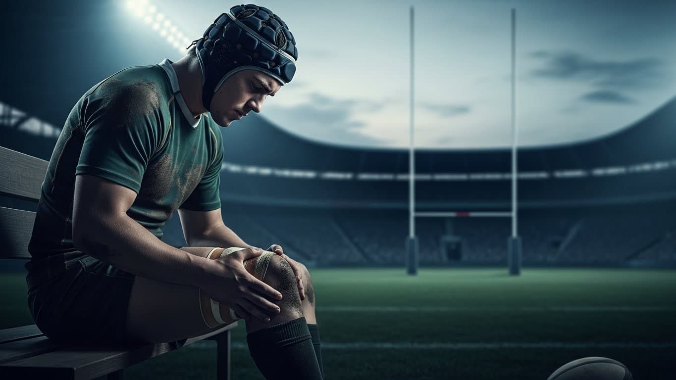 À seulement 28 ans, le centre Alex Arrate arrête sa carrière de rugbyman pro à cause d'une douleur insoutenable au genou. Il raconte son calvaire quotidien et sa décision sage pour préserver sa santé.