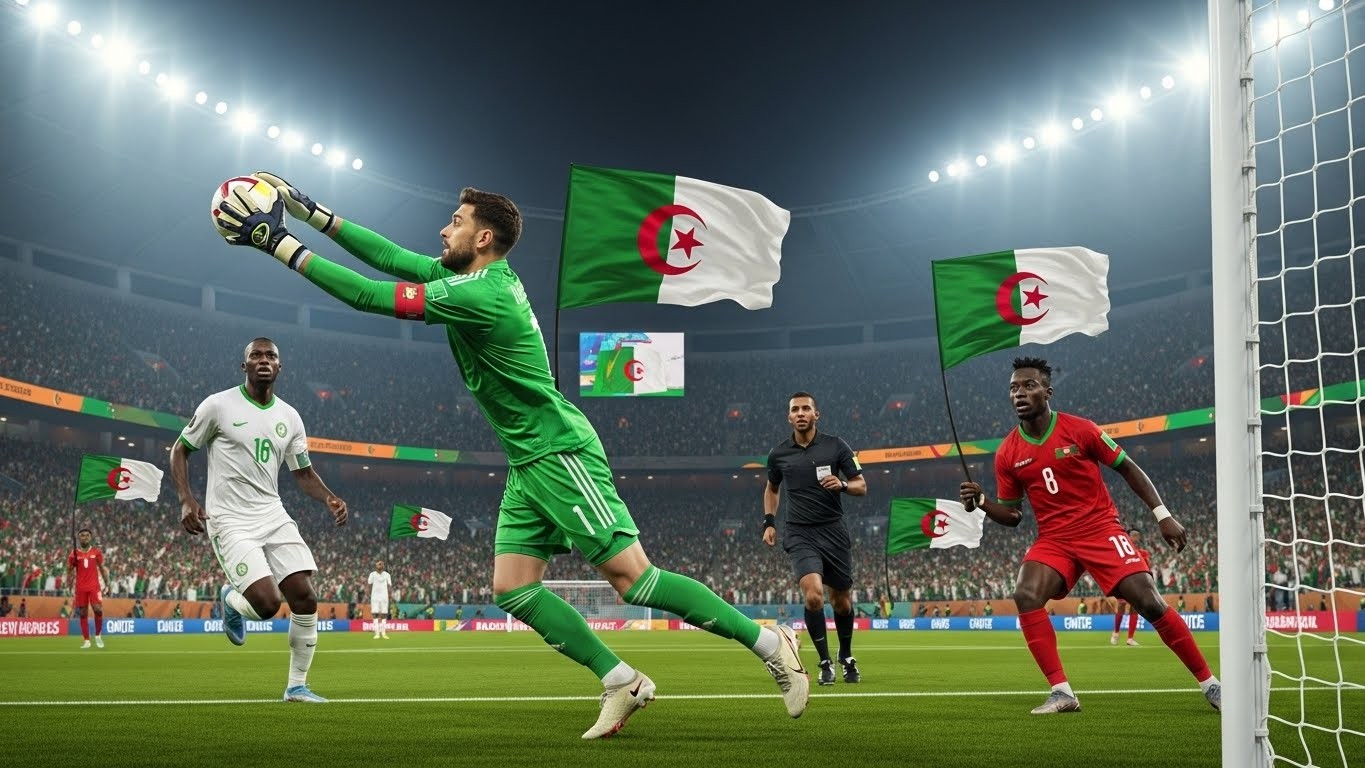 Découvrez la composition officielle de l'Algérie face au Burkina Faso à la CAN 2025. Luca Zidane conserve sa place dans les buts des Fennecs pour ce match décisif. Analyse complète et enjeux.