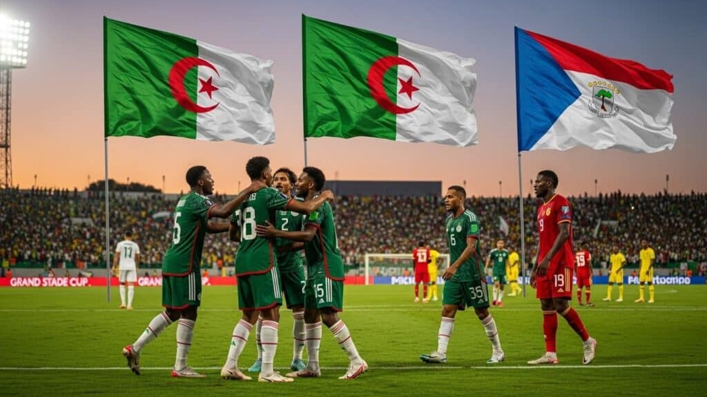 Algérie – Guinée Équatoriale CAN 2025 : Horaire et Chaîne TV