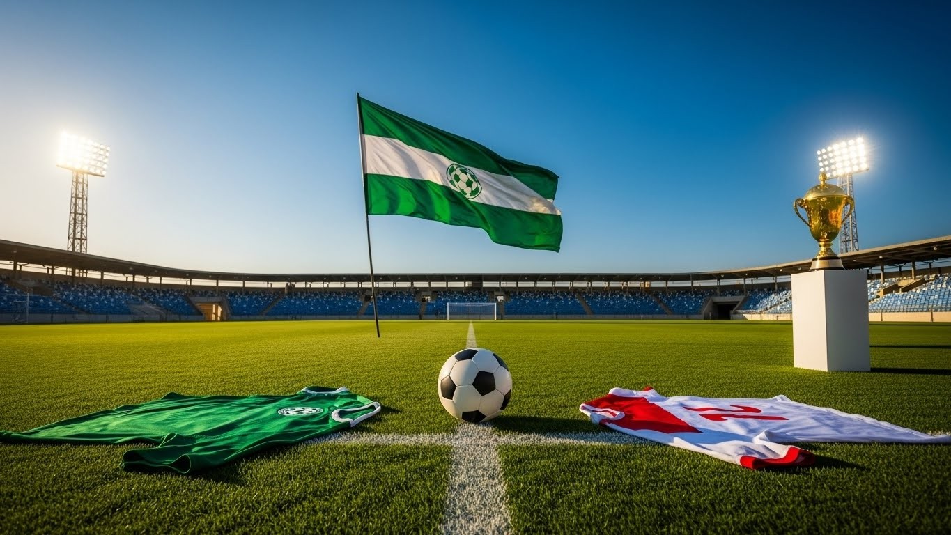 Découvrez l'heure exacte et la chaîne pour suivre Algérie - Soudan en Coupe Arabe ce mercredi 3 décembre. Les Fennecs démarrent la défense de leur titre face à une équipe soudanaise pleine de surprises. Tout ce qu'il faut savoir avant le coup d'envoi !