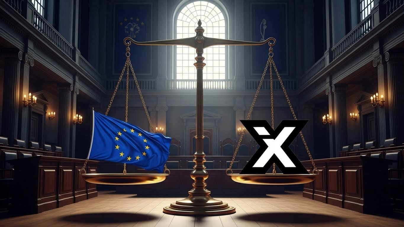 L'Union européenne inflige 120 millions d'euros d'amende à la plateforme X d'Elon Musk pour les badges bleus payants et manque de transparence. Une première sous le DSA qui fait trembler la Silicon Valley.