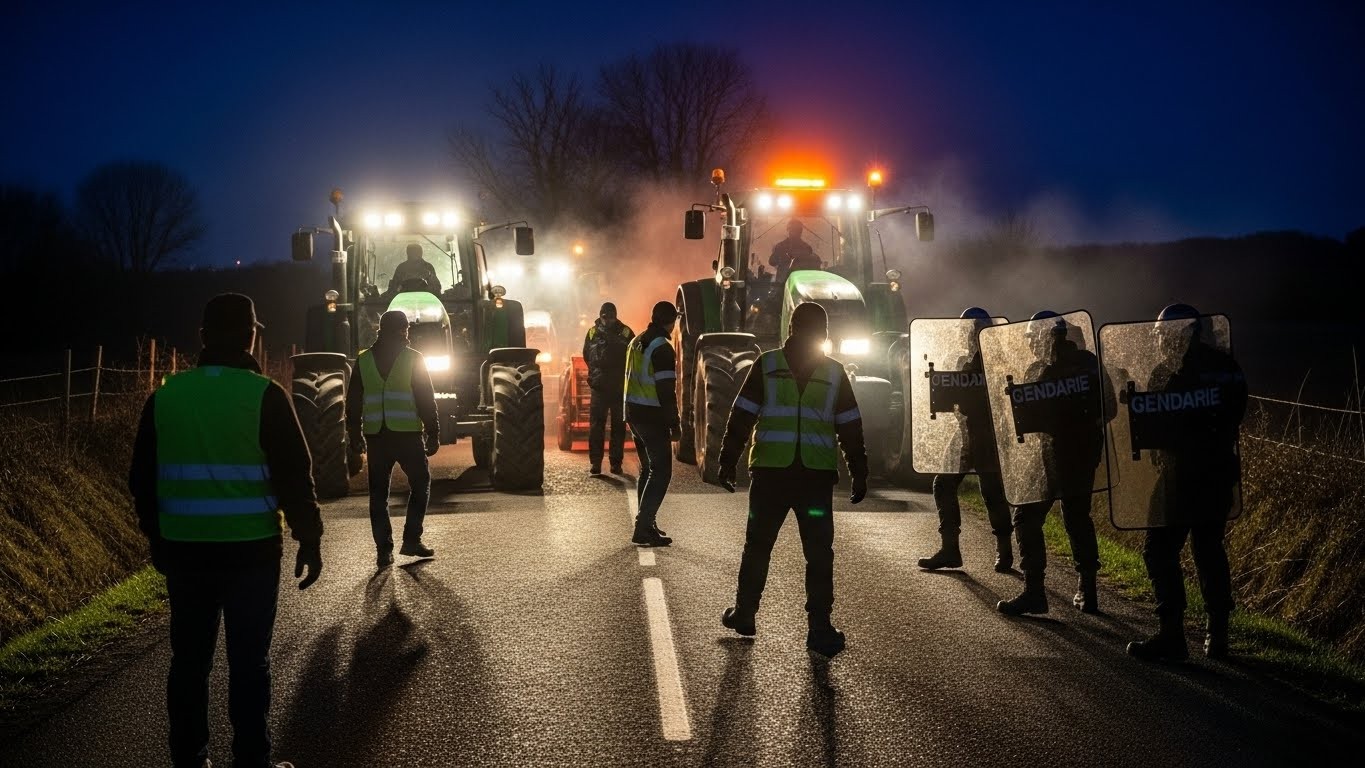 En Ariège, des centaines d’agriculteurs bloquent les routes avec leurs tracteurs pour empêcher l’abattage de 207 bovins touché par la dermatose nodulaire. Gendarmes, lacrymos, jets de pierres… jusqu’où ira cette colère ?
