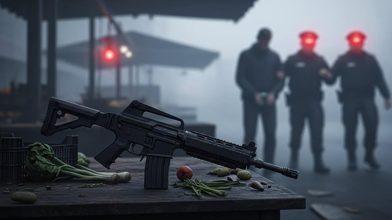 Dimanche, un homme armé d’une réplique airsoft sème la panique sur le marché de Montataire (Oise). Interpellé au taser, il affirme s’appeler Benyamin Netanyahou et cherche la banquise… Retour sur un fait divers aussi inquiétant que révélateur.