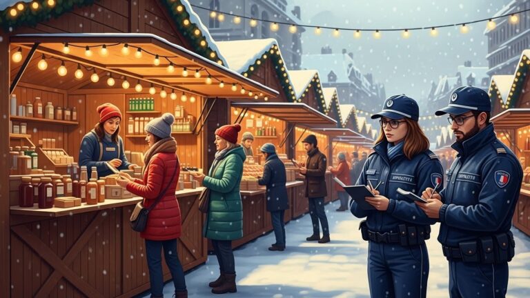 Arnaques Marchés Noël : Contrôles Surprise Révélés