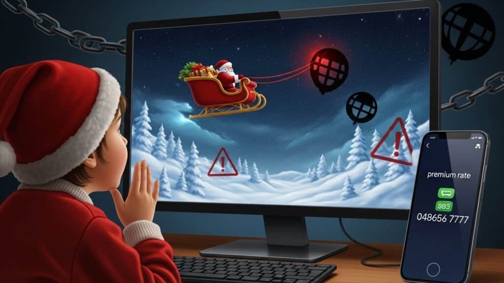 Arnaques Père Noël : Attention aux Pièges en Ligne à Noël