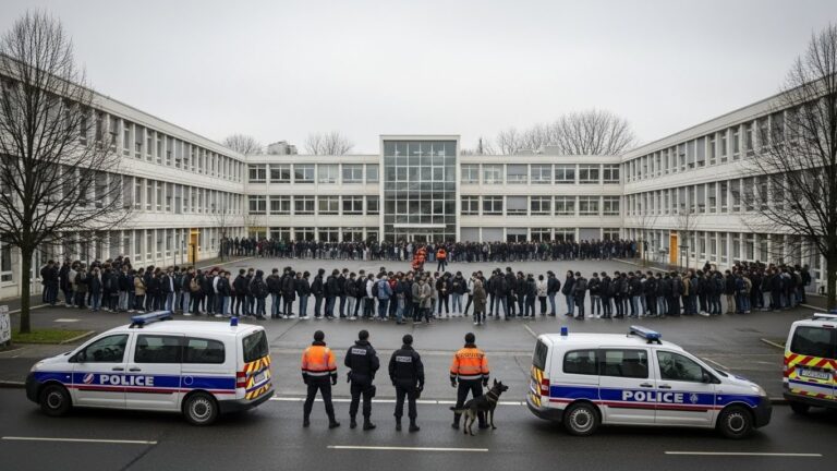 Arpajon : Fausse Alerte à la Bombe au Lycée, Élèves Évacués