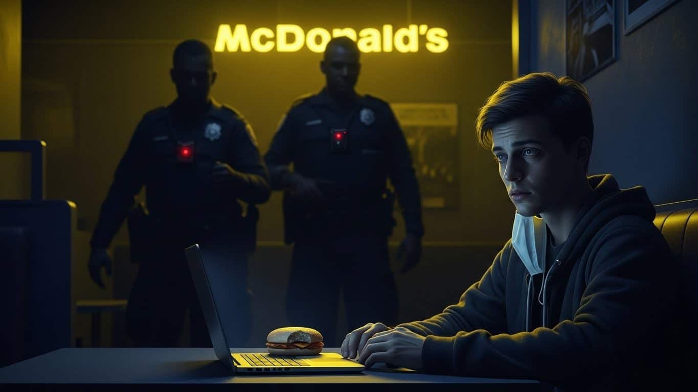 La vidéo choc de l’arrestation de Luigi Mangione dans un McDonald’s vient d’être dévoilée. Fausse identité, arme silencieuse, manifeste… Que s’est-il vraiment passé ce jour-là ? Plongée dans une affaire qui divise l’Amérique.