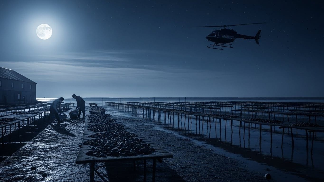Découvrez l'histoire insolite de deux personnes interpellées pour avoir ramassé des huîtres tombées au sol dans le bassin d'Arcachon. Un délit surprenant qui soulève des questions sur les règles ostréicoles avant Noël.