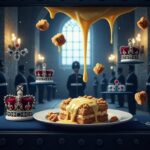 Arrestations Tour de Londres : Jet de Crème sur Joyaux Couronne