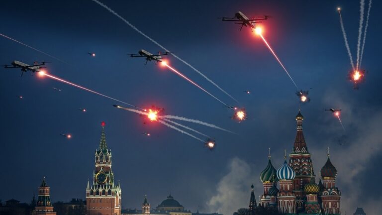 Attaque Massive de Drones Ukrainiens sur la Russie