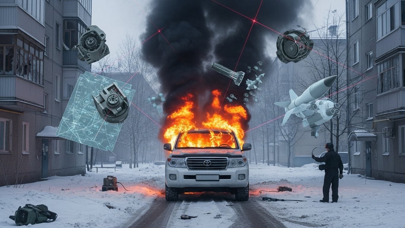 Une voiture piégée explose à Moscou en visant un ingénieur clé des missiles russes. Aucun mort, mais la guerre secrète s’invite au cœur de la capitale. Analyse exclusive d’un nouvel épisode tendu.