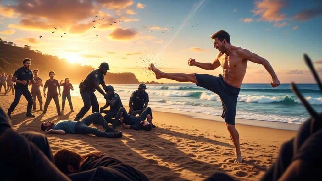 Attentat Sydney : Un Homme Écrase la Tête d&rsquo;un Terroriste