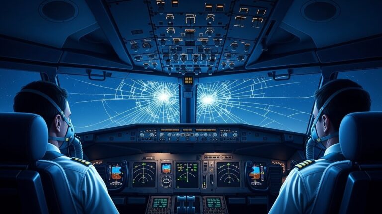 Atterrissage d’Urgence à Biarritz : Pare-Brise Fissuré en Plein Vol