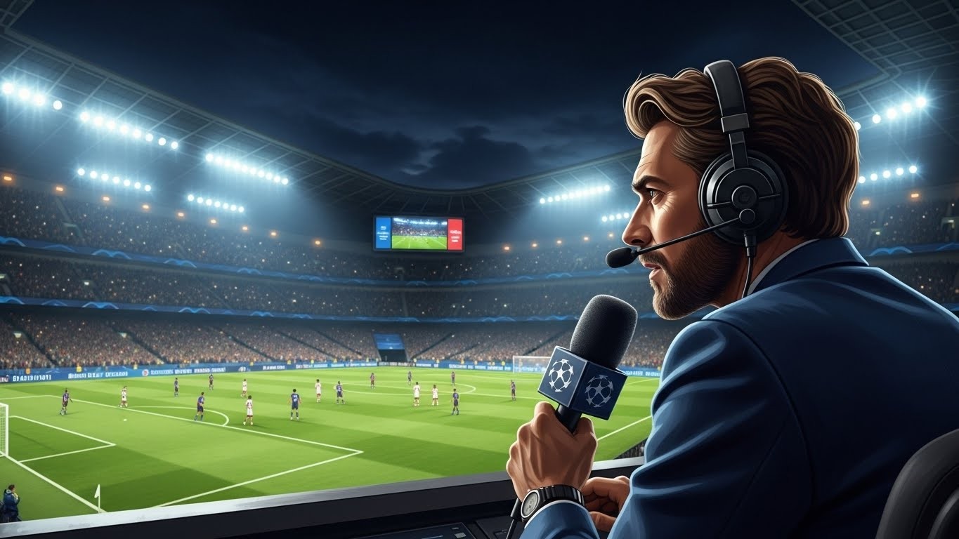 Découvrez l’intimité d’un match de Ligue des champions aux côtés de Paul Tchoukriel, commentateur star de Canal+. Une immersion unique pleine d’émotion et de passion pour le football.