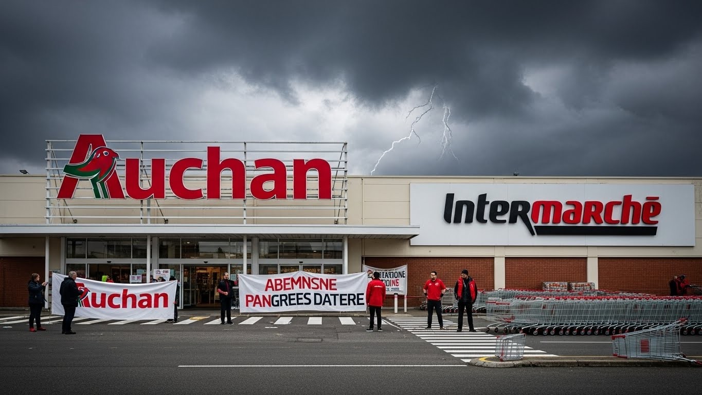 Découvrez les turbulences chez Auchan : un plan social contesté en appel, des supermarchés passant sous Intermarché et les enjeux pour des milliers de salariés. Quelles conséquences pour la grande distribution ?