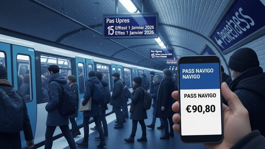 Augmentation Tarifs Transports Île-de-France 2026