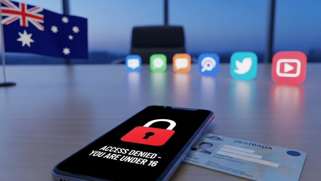 Australie Interdit Réseaux Sociaux aux Moins de 16 Ans
