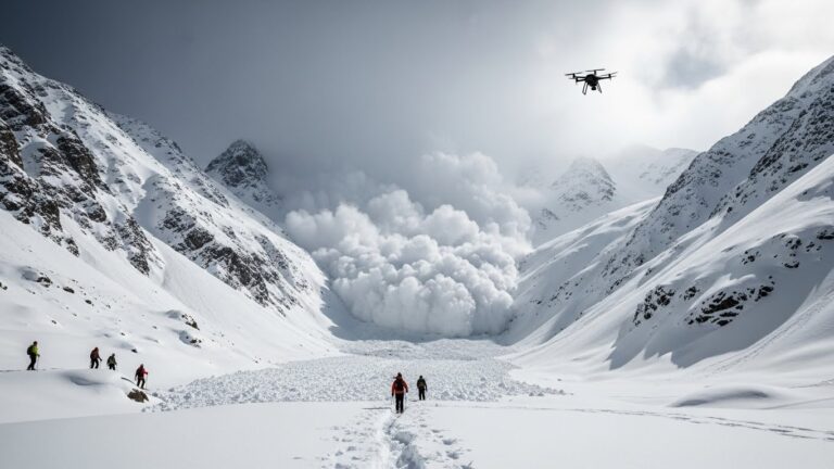 Avalanche en Grèce : Quatre Randonneurs Tués dans les Monts Vardousia