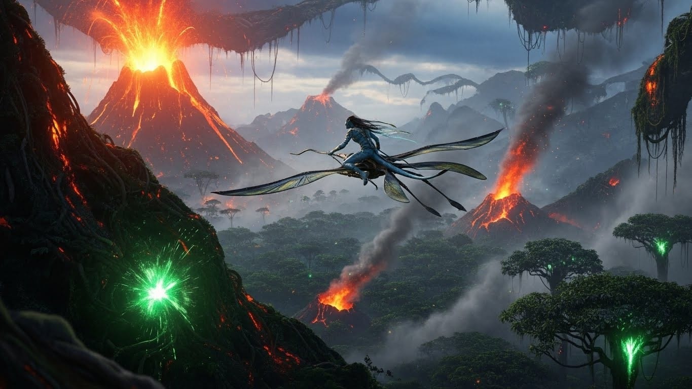 Découvrez Avatar 3 : De feu et de cendres, plus sombre et spectaculaire. Effets visuels époustouflants, enjeux au box-office et avenir de la saga de James Cameron. Une immersion totale !