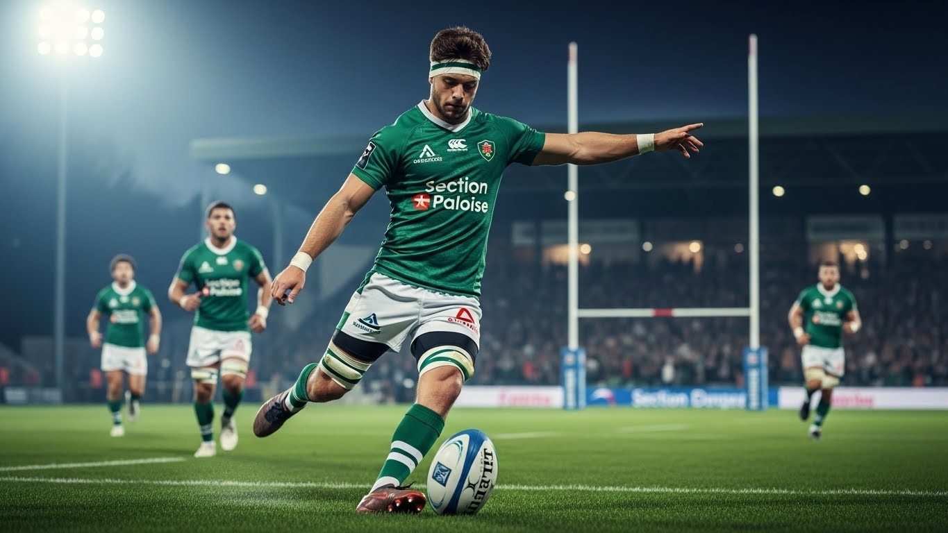 Découvrez comment Axel Desperes, jeune ouvreur de 21 ans, brille à la Section Paloise en l'absence de Joe Simmonds. Leadership, progression fulgurante et dynamique d'équipe : un talent qui s'affirme en Top 14.