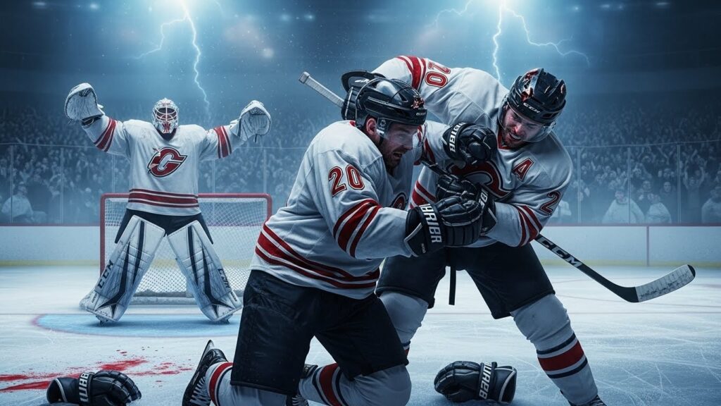 Bagarre Générale à Grenoble-Angers : Le Hockey Déraille