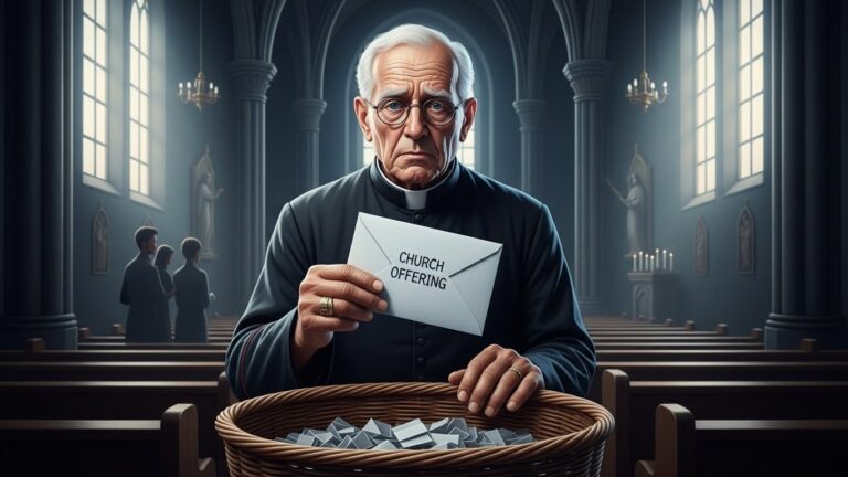 Baisse des Dons à l&rsquo;Église : Qui Paiera les Prêtres ?