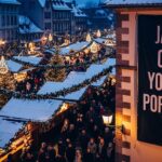 Banderole Choc au Marché de Noël de Strasbourg : Le Coup d’Éclat
