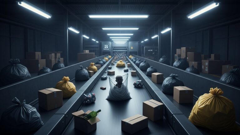 Bébé Mort Découvert dans Centre de Tri Déchets Finistère