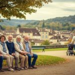 Bergerac : Ville de Seniors avec Peu de Naissances