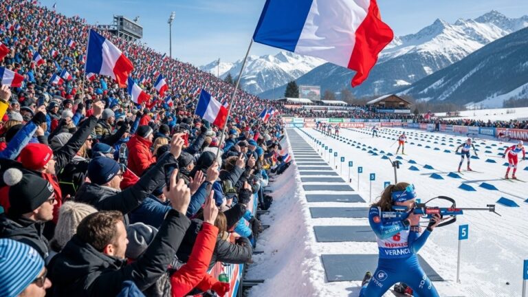 Biathlon au Grand-Bornand : La Folie d&rsquo;une Ambiance Unique