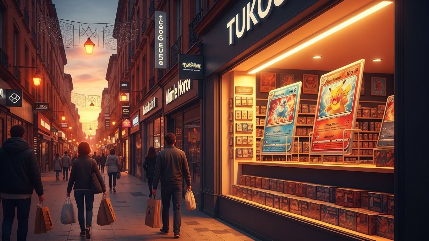 Découvrez Takara, la nouvelle boutique Pokémon ouverte par Bigflo à Toulouse ! Cartes rares, prix accessibles et passion partagée : tout ce qu’il faut savoir sur ce projet fou qui fait vibrer la Ville Rose.