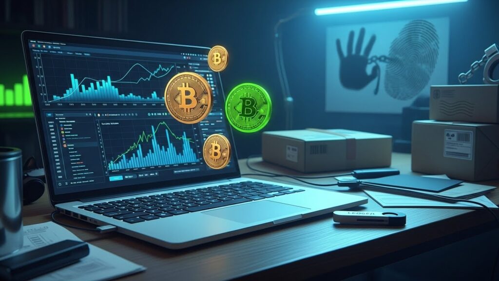 Blanchiment Crypto : 3,5 Millions d&rsquo;Euros du Darkweb