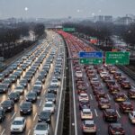 Bouchons Île-de-France Noël 2025 : 250 km Record
